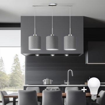 Eglo - LED Lühter TUNJA 3xE27/60W/230V hall