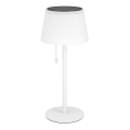 Eglo - LED päikesepaneeliga laetav laualamp LED/2,3W/3,7V 3000/4000/6500K 1800 mAh IP44 valge