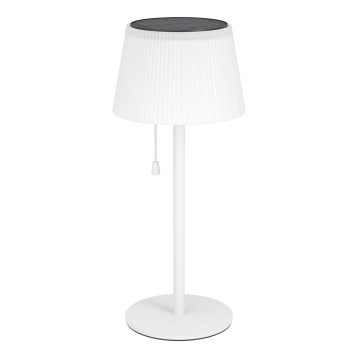 Eglo - LED päikesepaneeliga laetav laualamp LED/2,3W/3,7V 3000/4000/6500K 1800 mAh IP44 valge
