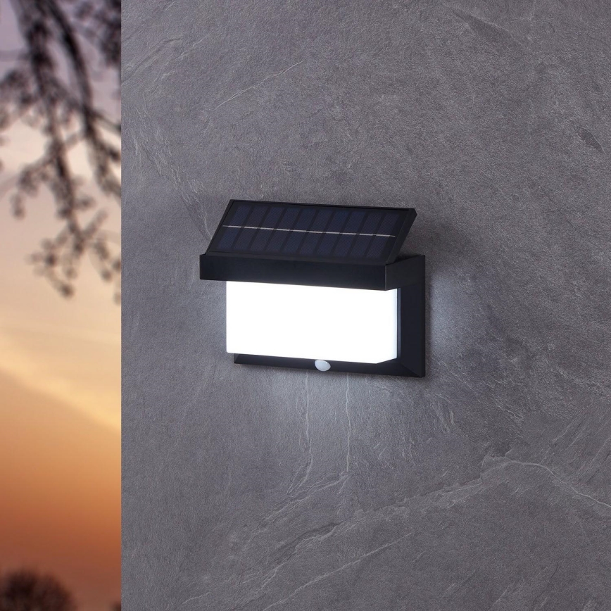 Eglo - LED Päikesepaneeliga seinavalgusti koos anduriga LED/3,84W/3,7V 2000 mAh IP44