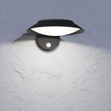 Eglo - LED Päikesepaneeliga seinavalgusti koos anduriga LED/7W/3,7V IP44