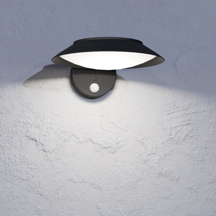 Eglo - LED Päikesepaneeliga seinavalgusti koos anduriga LED/7W/3,7V IP44
