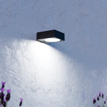 Eglo - LED päikesevalgusti anduriga LED/6,5W/3,7V 2000 mAh must