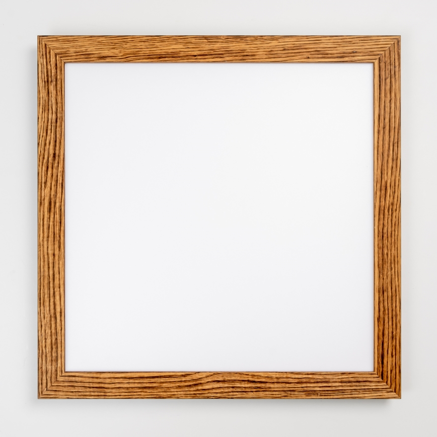 Eglo - LED pinnale kinnitatav paneel SALOBRENA WOOD LED/31W/230V 64x64 cm pruun