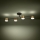Eglo - LED Pinnale kinnitatav lühter 4xGU10/4,6W/230V 3000K kuldne