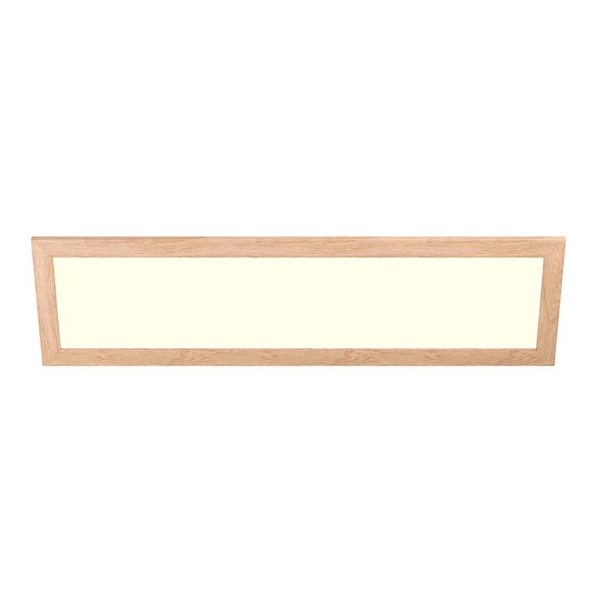 Eglo - LED Pinnale kinnitatav valguspaneel SALOBRENA-RW WOOD LED/34W/230V 2700/4000K 124x34 cm pruun