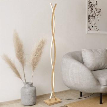 Eglo - LED põrandalamp LED/36W/230V kuldne