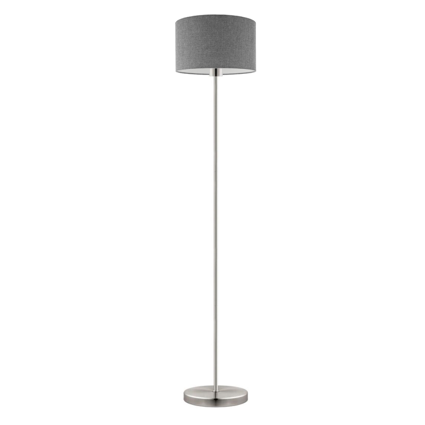 Eglo - LED  Põrandalamp TUNJA 1xE27/60W/230V matt kroom/hall