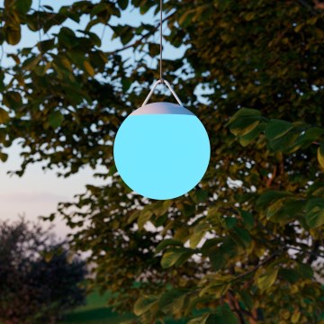 Eglo - LED RGB hämardatav laetav välisvalgusti LED/2600 mAh IP44 valge + kaugjuhtimispult