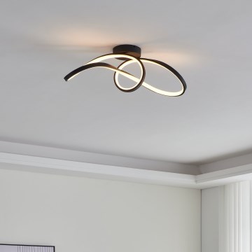 Eglo - LED RGB Hämardatav laevalgusti LED/22W/230V 2700-6500K must
