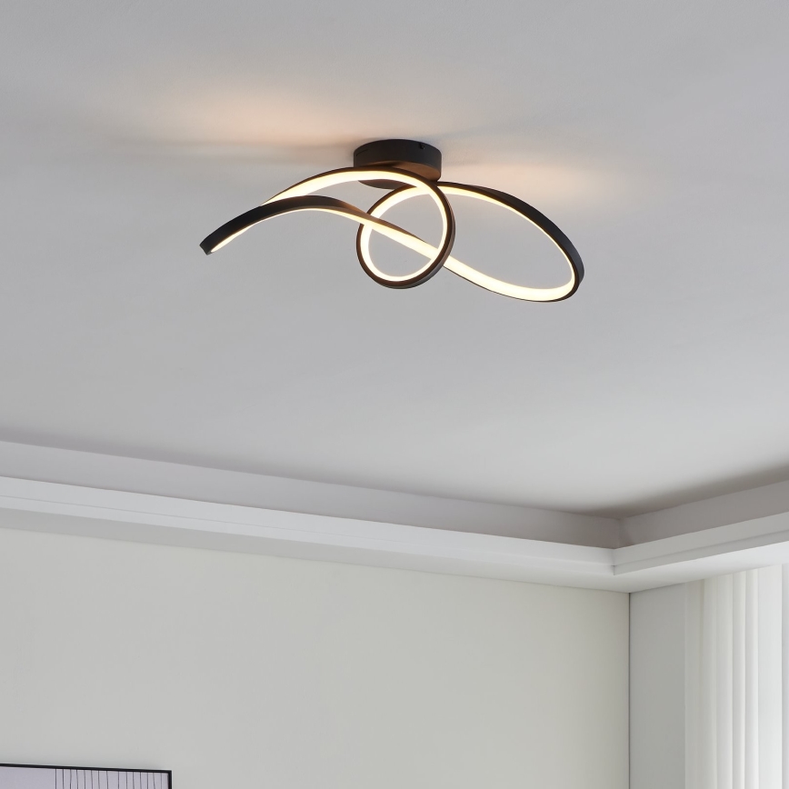 Eglo - LED RGB Hämardatav laevalgusti LED/22W/230V 2700-6500K must
