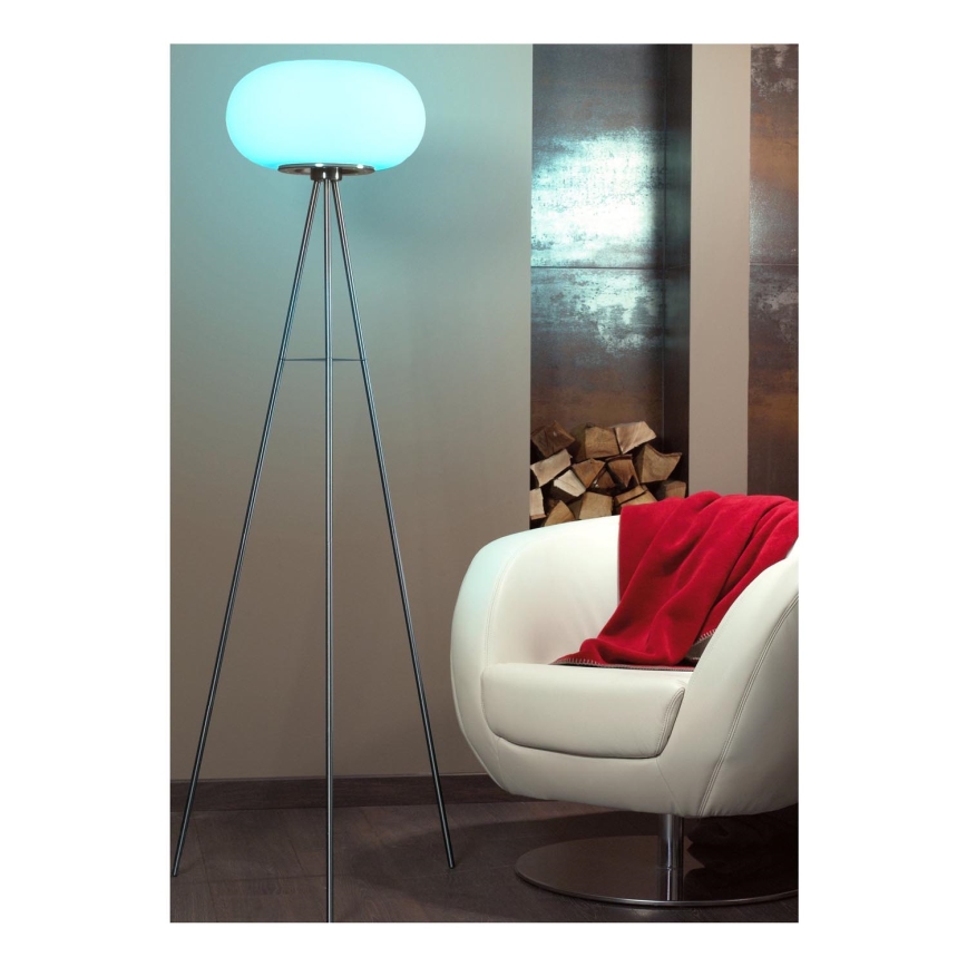 Eglo - LED RGB Hämardatav põrandalamp OPTICA-C LED/17W/230V d. 56 cm