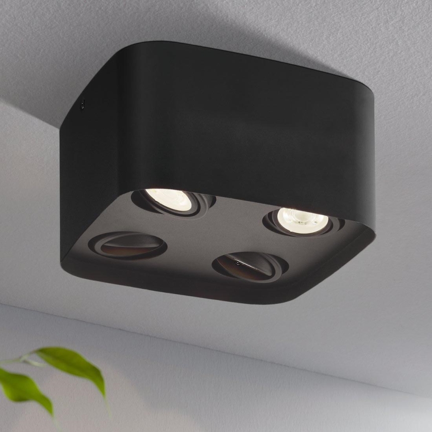 Eglo - LED RGBW Hämardatav kohtvalgusti 4xGU10/5W/230V ZigBee