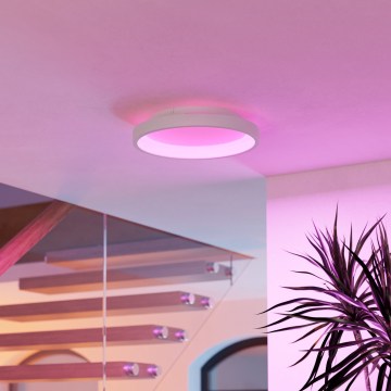 Eglo - LED RGBW hämardatav laelamp LED/19,6W/230V 2700-6500K läbimõõt 35 cm valge