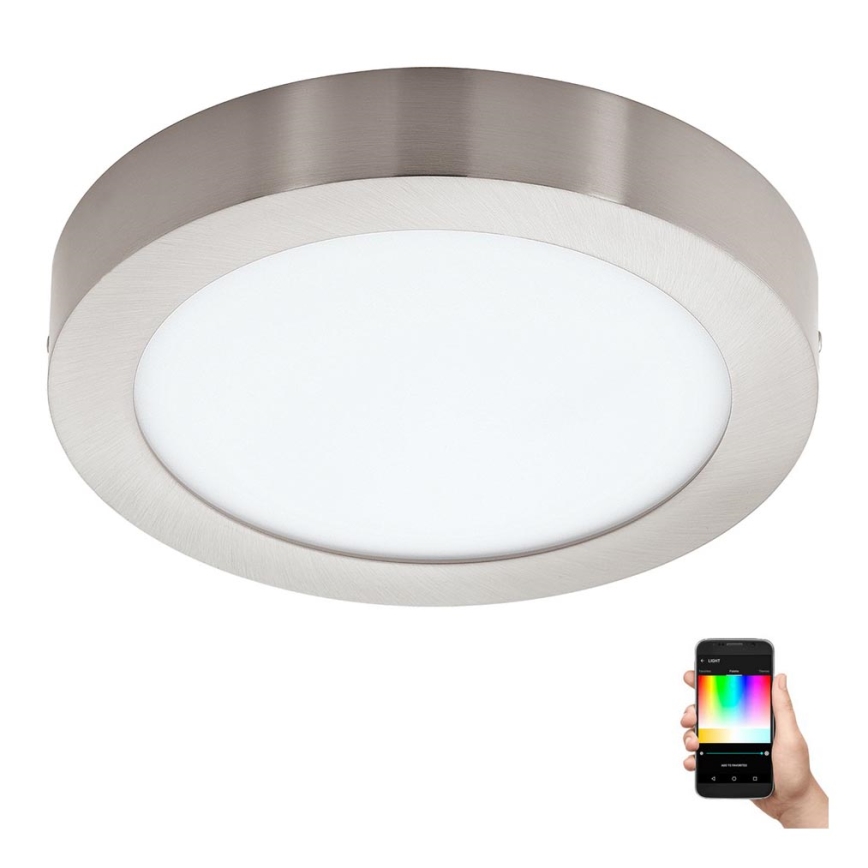 Eglo - LED RGBW hämardatav laevalgusti FUEVA-C LED/15,6W/230V Bluetooth läbimõõt 22,5 cm