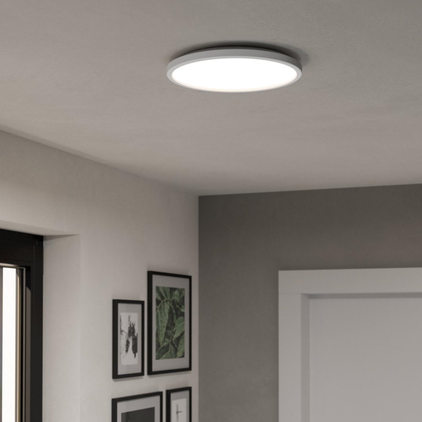 Eglo - LED RGBW Hämardatav laevalgusti vannituppa LED/13,9W/230V 2700-6500K d. 30 cm IP44 valge ZigBee