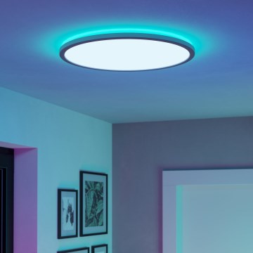 Eglo - LED RGBW Hämardatav laevalgusti vannituppa LED/16,8W/230V 2700-6500K d. 50 cm IP44 valge ZigBee
