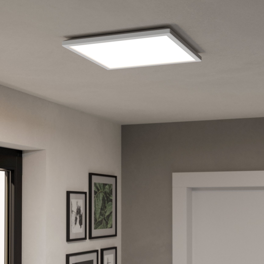 Eglo - LED RGBW Hämardatav laevalgusti vannituppa LED/17,6W/230V 2700-6500K 39x39 cm IP44 valge ZigBee