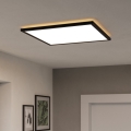 Eglo - LED RGBW Hämardatav laevalgusti vannituppa LED/17W/230V 2700-6500K 50x50cm IP44 must ZigBee