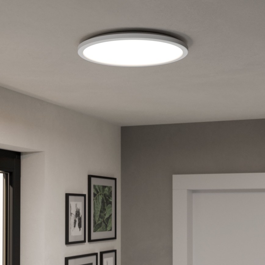 Eglo - LED RGBW Hämardatav laevalgusti vannituppa LED/18,5W/230V 2700-6500K d. 38,9cm IP44 valge ZigBee