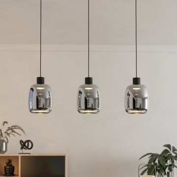 Eglo - LED RGBW Hämardatav lühter 3xLED/3,7W/230V 2700-6500K hall
