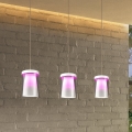 Eglo - LED RGBW Hämardatav lühter 3xLED/3,7W/230V 2700-6500K valge ZigBee