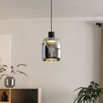 Eglo - LED RGBW Hämardatav lühter LED/3,7W/230V 2700-6500K must ZigBee