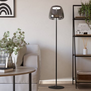 Eglo - LED RGBW hämardatav põrandalamp LED/15,5W/230V 2700-6500K suitsune