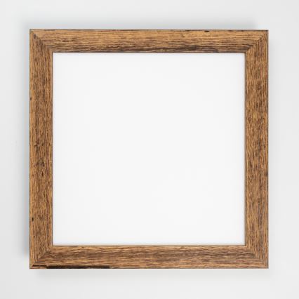 Eglo - LED RGBW Hämardatav pinnale kinnitatav valguspaneel SALOBRENA-C WOOD LED/21W/230V 2700-6500K 49,5x49,5 cm pruun + kaugjuhtimispult