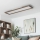 Eglo - LED RGBW Hämardatav valguspaneel SALOBRENA-C WOOD LED/31W/230V 2700-6500K 34x124 cm tumepruun + kaugjuhtimispult