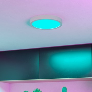 Eglo - LED RGBW hämardatav vannitoa laevalgusti LED/11,2W/230V 2700-6500K läbimõõt 21,1 cm IP44 valge