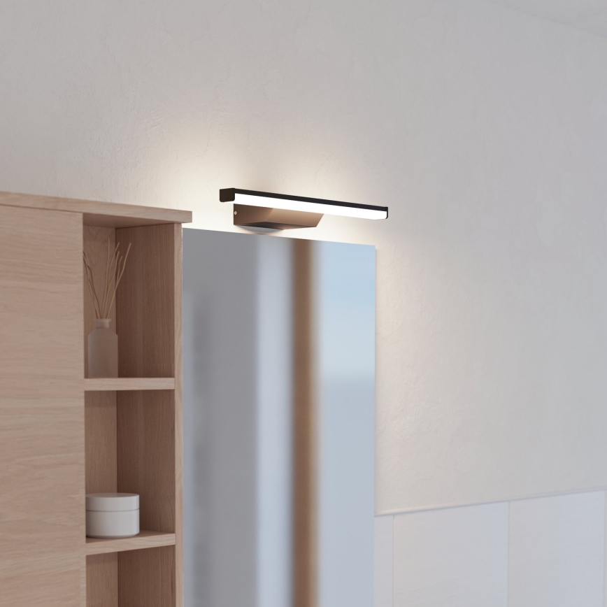 Eglo - LED RGBW Hämardatav vannituba peeglivalgustus LED/12W/230V 2700-6500K IP44 must