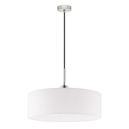 Eglo - LED  Ripatslamp kaabliga TUNJA 1xE27/60W/230V valge
