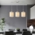 Eglo - LED rippvalgusti juhtmel TUNJA 3xE27/60W/230V kreemjas