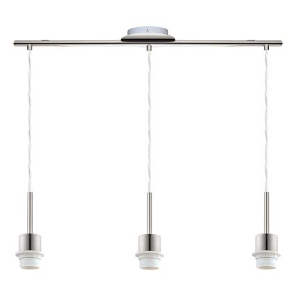 Eglo - LED rippvalgusti juhtmel TUNJA 3xE27/60W/230V kreemjas