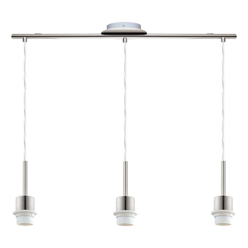 Eglo - LED rippvalgusti juhtmel TUNJA 3xE27/60W/230V kreemjas