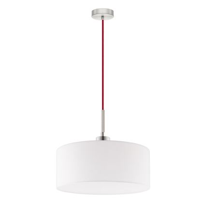 Eglo - LED rippvalgusti TUNJA kaabliga 1xE27/60W/230V valge