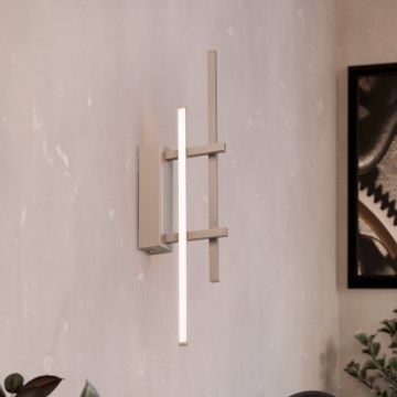 Eglo - LED-seinavalgusti LED/12W/230V beež