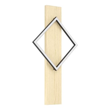 Eglo - LED seinavalgusti LED/13W/230V must/beež