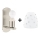 Eglo - LED Seinavalgusti MY CHOICE 1xE14/4W/230V matt kroom/valge