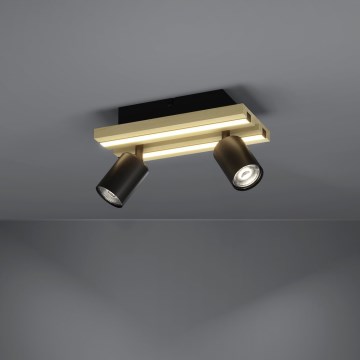 Eglo - LED spottvalgusti 2xLED/2,2W/230V + 2xLED/1,2W + 2xLED/2W beež/must