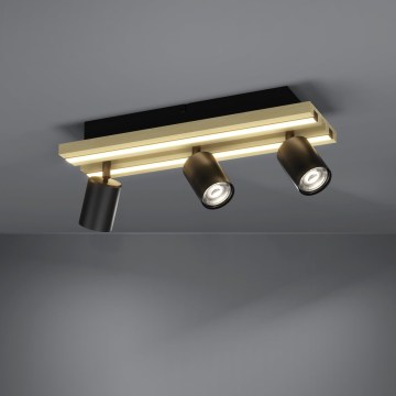 Eglo - LED suunavalgusti 3xLED/2,2W/230V + 2xLED/1,2W + 2xLED/2W beež/must