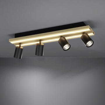 Eglo - LED suunavalgusti 4xLED/2,2W/230V + 2xLED/1,2W + 2xLED/2W beež/must