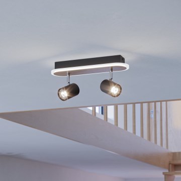 Eglo - LED suunavalgusti LED/12W/230V pruun/must