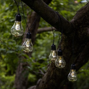 Eglo - LED Väli dekoratiivne kett 10xLED/0,06W/3V IP44