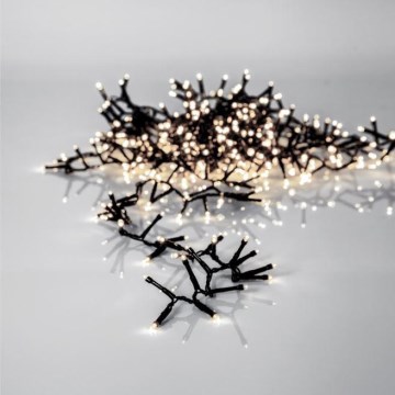 Eglo - LED Väli jõuluteemaline valguskett 1200xLED 25m IP44 soe valge