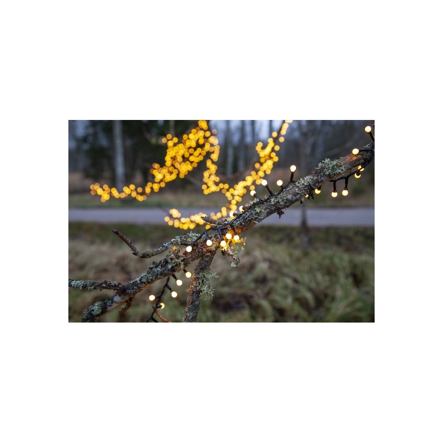 Eglo- LED Väli jõuluteemaline valguskett 700xLED/1 funktsioon 19m IP44 soe valge
