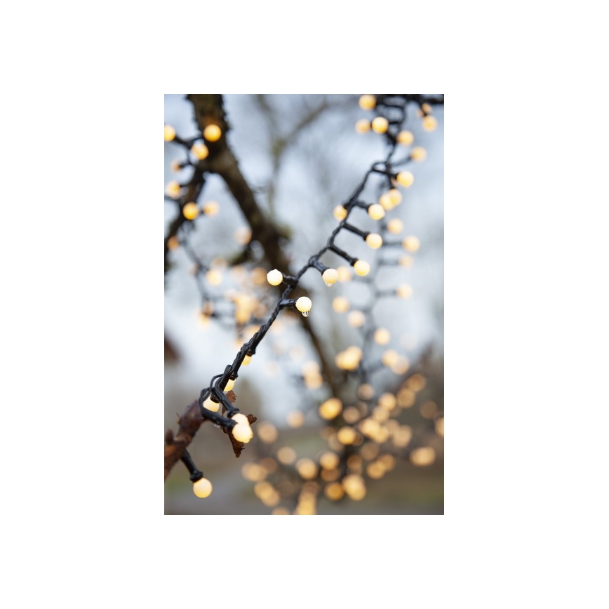 Eglo- LED Väli jõuluteemaline valguskett 700xLED/1 funktsioon 19m IP44 soe valge