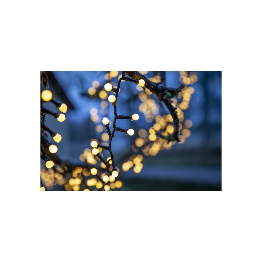 Eglo- LED Väli jõuluteemaline valguskett 700xLED/1 funktsioon 19m IP44 soe valge