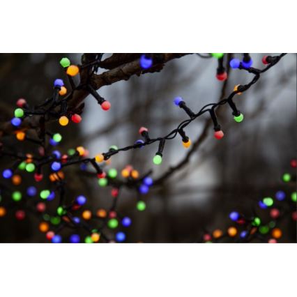 Eglo 472-53  -LED Väli jõuluteemaline valguskett 700xLED/8 funktsiooni 14m mitmevärviline IP44